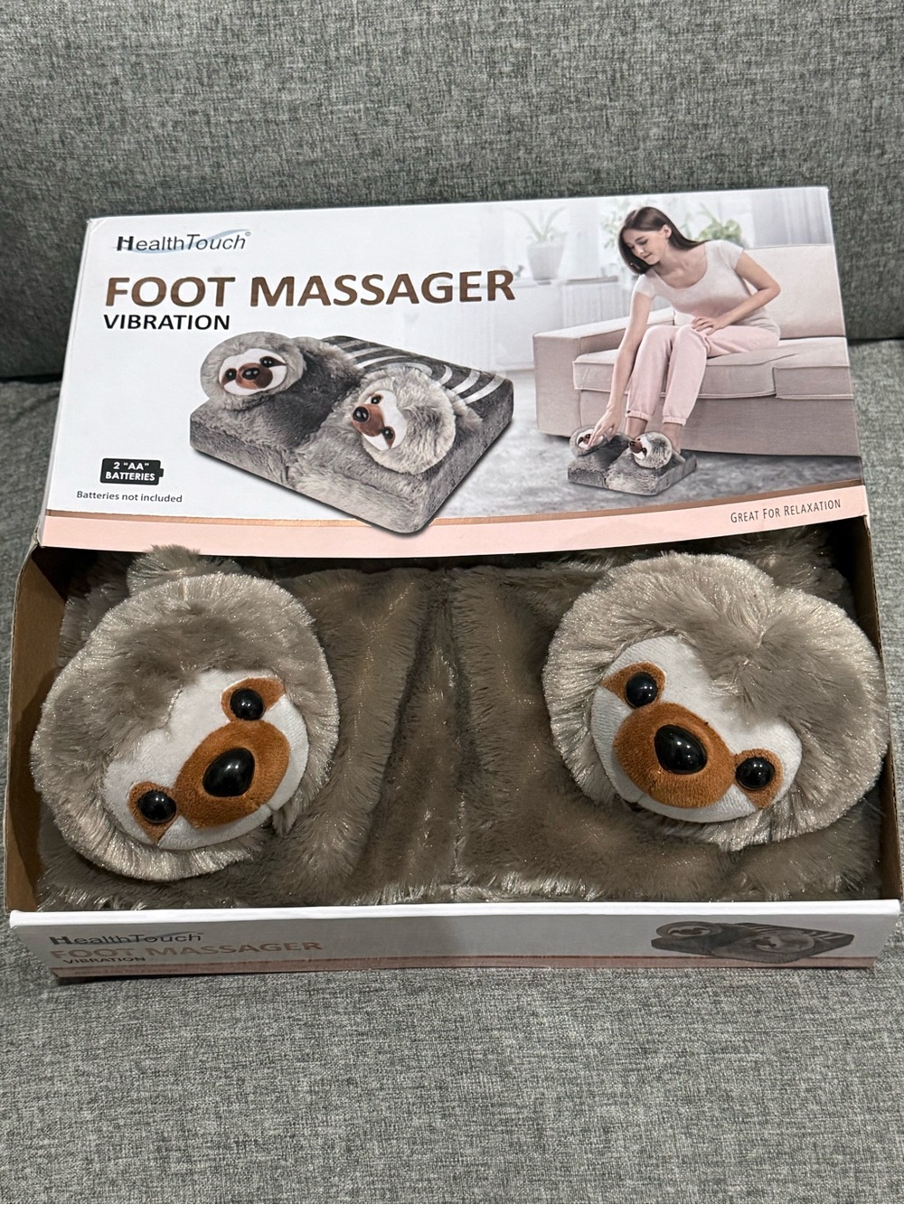 Sloth Foot Massager with Vibration - NEW - Picture 3 of 5